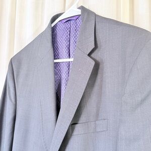 Ted Baker Sport Coat  Endurance Jay CT Wool Suit Jacket Blazer Men Size 42L Gray